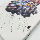 Husa Apple iPhone 11 Pro Colorful Case, TPU flexibil printat, Hands