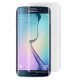 Folie protectie PET (plastic) pentru Samsung Galaxy S6 Edge, acoperire inclusiv margini curbate