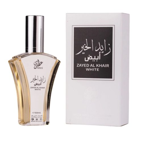 Apa de parfum Zayed Al Khair White By Attri, barbatesc, parfum arabesc, 50 ml