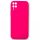 Husa Samsung Galaxy A12 Luxury Silicone, catifea in interior, roz fucsia