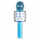 Microfon Karaoke WS858, albastru