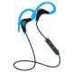 Casti bluetooth sport fara fir, albastru/negru