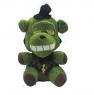 Jucarie plus personaj FNAF (Five Nights at Freddy's), 25 cm, Green Freddy