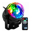 Glob Disco LED PARTY LIGHT, jocuri de lumini multicolore, telecomanda