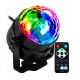 Glob Disco LED PARTY LIGHT, jocuri de lumini multicolore, telecomanda