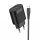 Set incarcator casa + cablu MicroUSB, JOKADE JB004, 2 porturi USB, 2.5A, negre