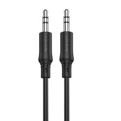   Cablu audio auxiliar / AUX / jack 3.5 mm JOKADE JA004, 1 metru, negru