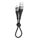 Cablu de date si incarcare MicroUSB BOROFONE BX32, 0.25 cm, negru