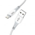 Cablu de date si incarcare Hoco X96, USB to Lightning, 2.4A, 1 metru, alb