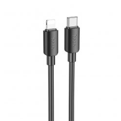   Cablu de date si incarcare Hoco X96, Type-C (USB-C) to Lightning, PD20W/2.4A, 1 metru, negru