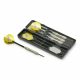 Set 3 sageti darts si 3 tije de rezerva FLOTT FDA1403, cutie inclusa