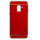 Husa protectie Samsung Galaxy A5/A8 2018, Mocolo Supreme Luxury 3 in 1, rosie