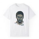 Tricou personalizat alb, copii/adulti, design Messi 1, modal, diverse marimi