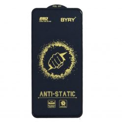   Folie sticla Samsung Galaxy A55 5G, BYRY Antistatic ESD, margini negre