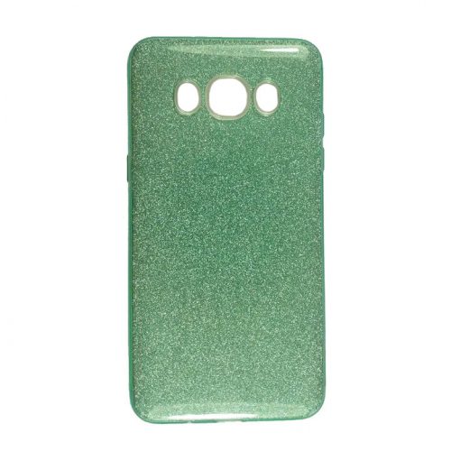 Husa Luxury Glitter pentru Samsung Galaxy J5 2016, verde