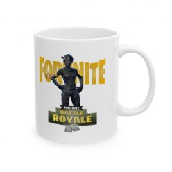   Cana ceramica personalizata, design Battle Royale, 330 ml, alba