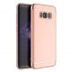 Husa protectie Samsung Galaxy S8, IPAKY 3 in 1, rose gold