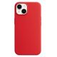 Husa Apple iPhone 15 Plus, Luxury Silicone, catifea in interior, rosie