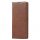 Husa Samsung Galaxy A20s, Elegant Book Case, inchidere magnetica, maro