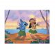 Puzzle 80 piese, 20 x 15 cm, personaje Lilo and Stitch, model 5