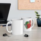 Cana ceramica personalizata, design Portugalia 2024, 330 ml, alba