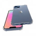 Husa Apple iPhone 13, TPU transparent, intarituri in colturi, grosime 1,5 mm