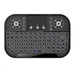   Mini tastatura Andowl Q-K700C, Bluetooth + Wireless 2.4 Ghz, Touchpad, iluminare RGB, acumulator BL-5C