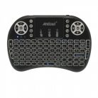 Mini tastatura Andowl Q-K07, Bluetooth + Wireless 2.4 Ghz, Touchpad, iluminare RGB, acumulator BL-5C