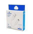 Cablu adaptor Lightning to jack 3.5 mm JXL-265,  iPhone/IPad, alb