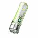 Mini lanterna LED 5W, lumina alba + rosie + albastra + UV,  acumulator incorporat