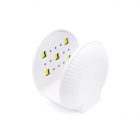 Mini lampa UV Aorlis AO-78040, 5 LED-uri, 6W, actionare pe unghie, roz