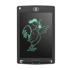   Tableta grafica Wolulu AS-51352, display LCD 8.5 inch, pentru scris si desenat cu stylus, neagra