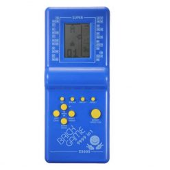   Joc Tetris Classic, 9999 in 1, alimentare baterii 2 x AA, albastru