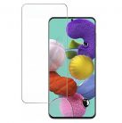 Set folie si husa Samsung Galaxy A04s, sticla transparenta si Matt TPU, negru