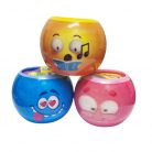 Cupa cu grau YUUP, design emoticon, 6 cm, diverse culori