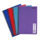 Caiet cu spirala A4, 60 file, My Note Flex Neon, matematica, coperta PP, diverse culori