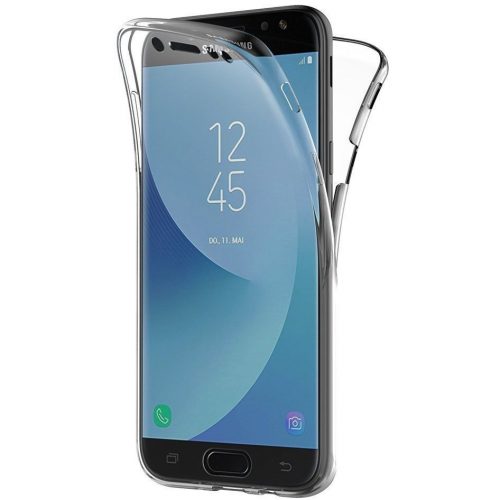 Husa protectie Samsung Galaxy A7 2017 (fata + spate), Full TPU 360°, transparenta