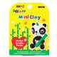 Plastilina copii Mini iClay, model ursulet panda