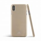 Husa de protectie Mercury Goospery pentru Huawei P20, jelly case, aurie