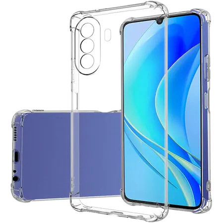 Husa Huawei Nova Y70, TPU transparent, intarituri in colturi, grosime 1,5 mm