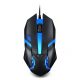 Mouse gaming cu fir JITE B-06, 1200 DPI, lumini RGB, negru