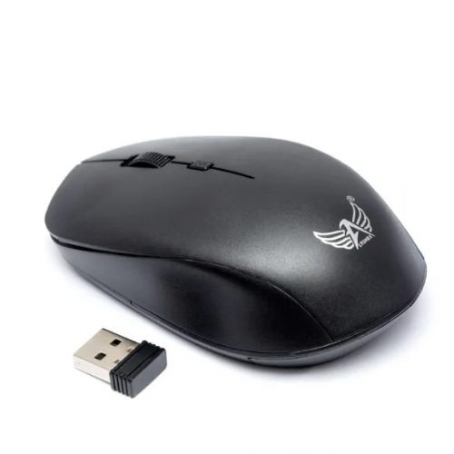 Mouse wireless 2.4 Ghz AG-830, 4 butoane, 1200 DPI, negru