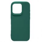 Husa protectie Apple iPhone 16 Pro Max, Matt TPU My Choice, silicon moale, verde