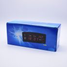 Ceas digital LED 909-A, alarma, afisare calendar si temperatura, negru