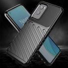 Husa pentru OnePlus 9, Thunder Case Flexible Tough Rugged, Negru