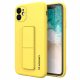 Husa protectie Wozinsky Kickstand pentru Apple iPhone 12 Pro, galbena