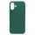 Husa protectie Apple iPhone 16, Matt TPU My Choice, silicon moale, verde