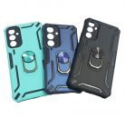 Husa protectie Samsung Galaxy S24, Defender Ring Case, turcoaz