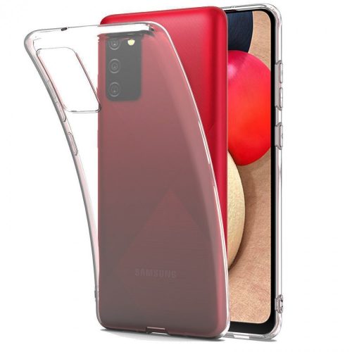 Husa de protecție Samsung Galaxy A02s, TPU transparent, grosime 2 mm