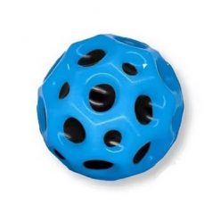   Minge saltareata Super Space Ball / Bouncy Ball, 7 cm, albastra